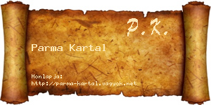 Parma Kartal névjegykártya